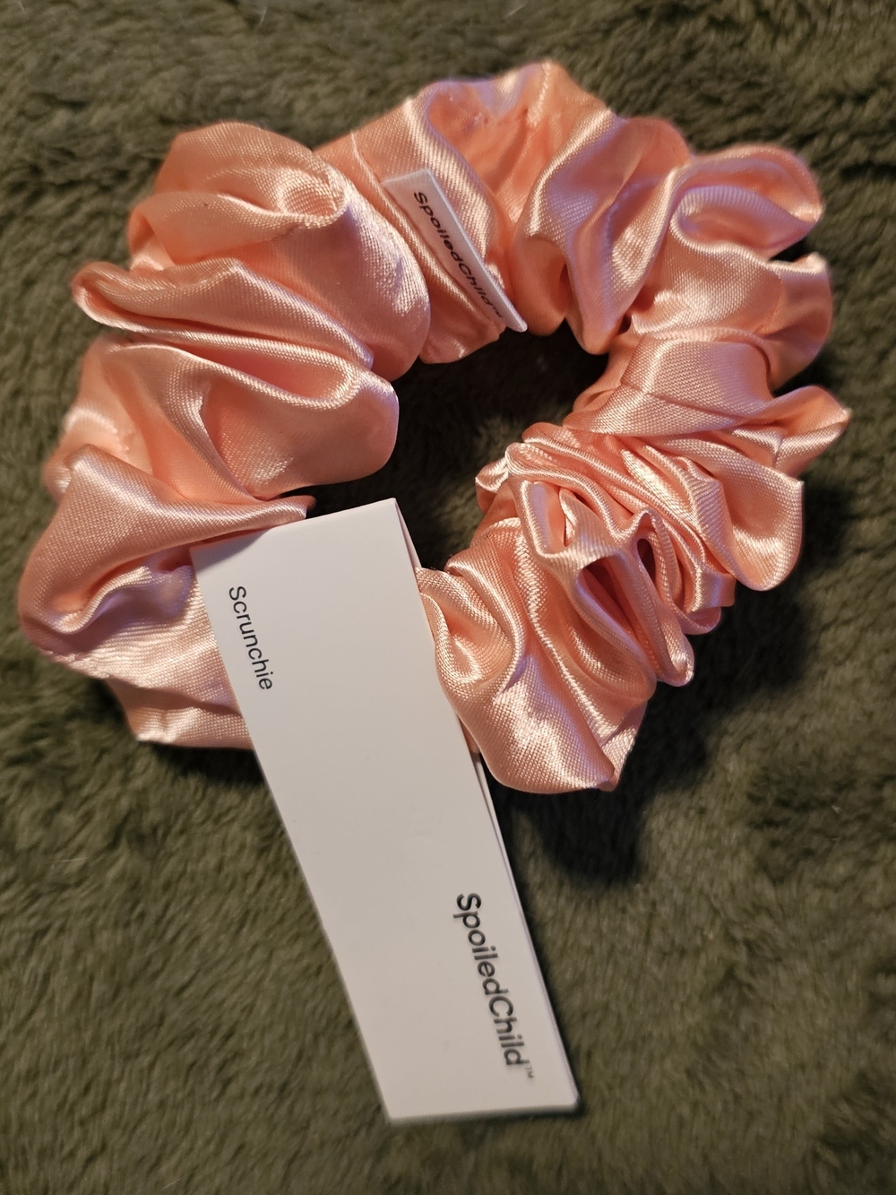 SpoiledChild 100% Silk / Satin Luxe Scrunchie